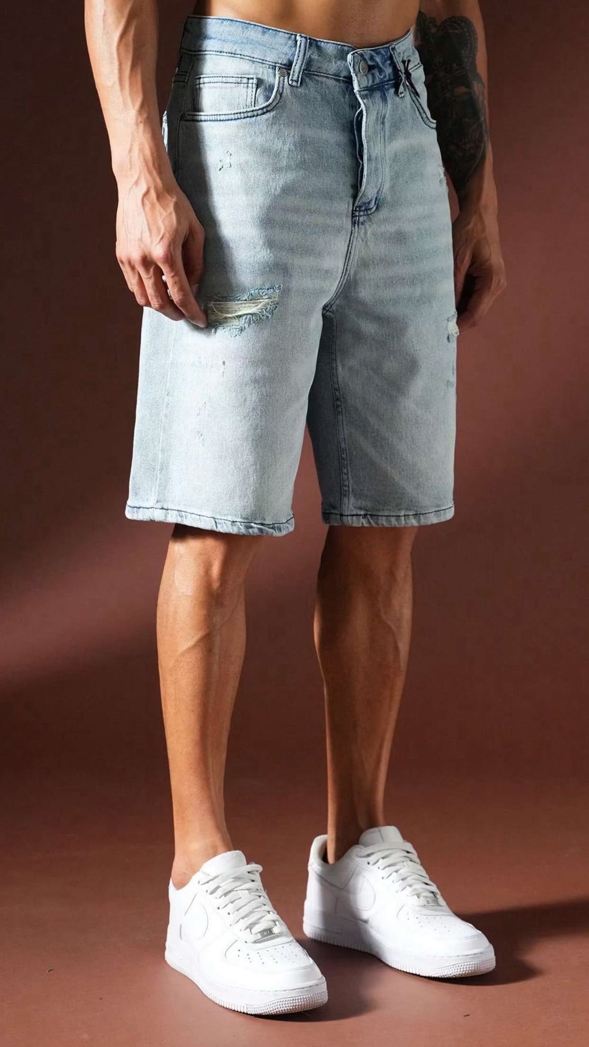 SHORT JEANS BLUE