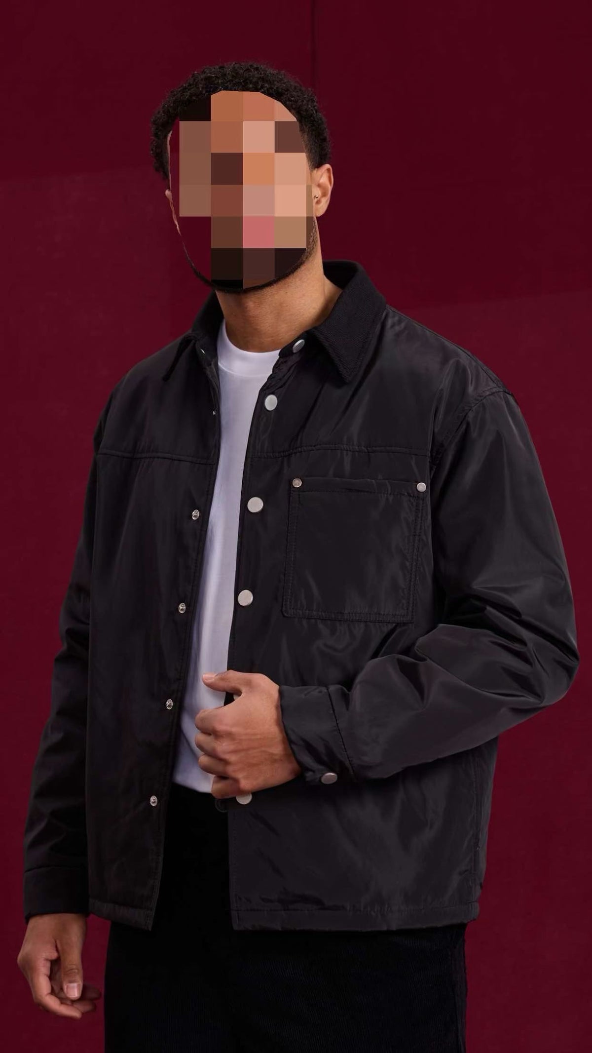 VESTE PIANA NOIR RÉVERSIBLES