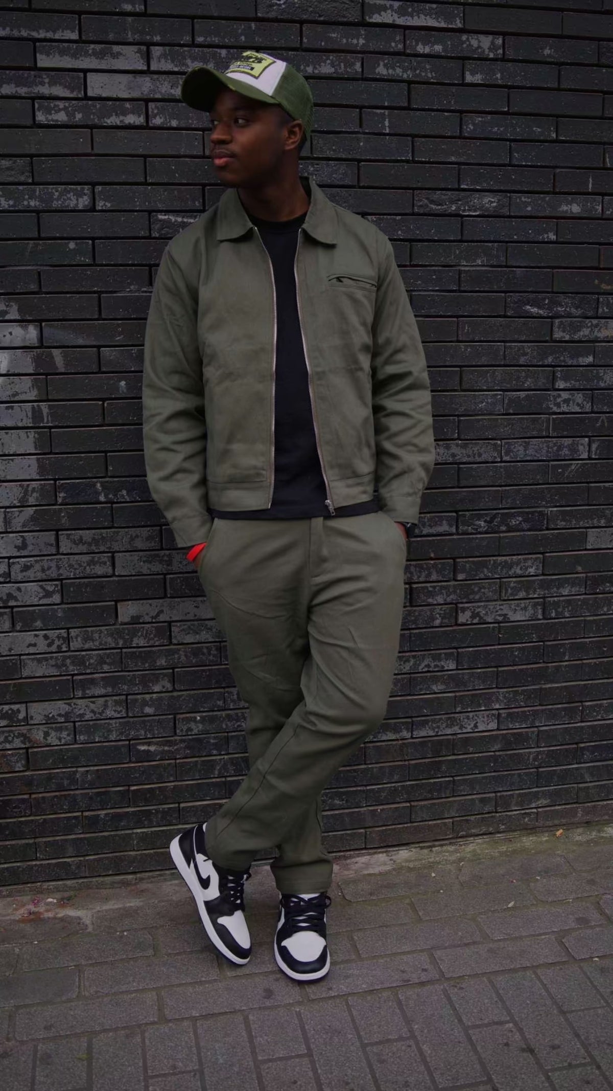 ENSEMBLE DENIM KAKI